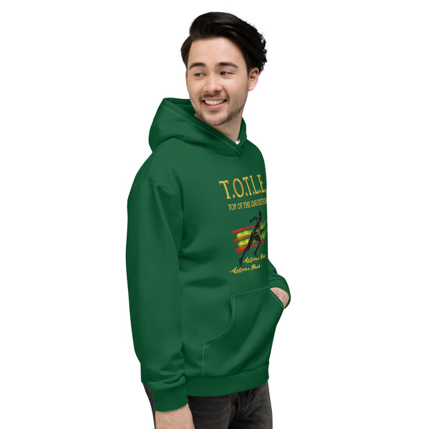 TOP OF THE LINE EDITION UNISEX GREEN HOODIE