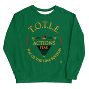 TOP OF THE LINE EDITION 2024 UNISEX GREEN SWEATER