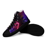 TOP OF THE LINE EDITION 2024 NEON LIGHT UNISEX HIGH TOP CANVAS SHOES