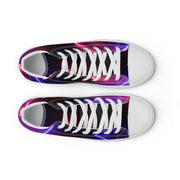 TOP OF THE LINE EDITION 2024 NEON LIGHT UNISEX HIGH TOP CANVAS SHOES