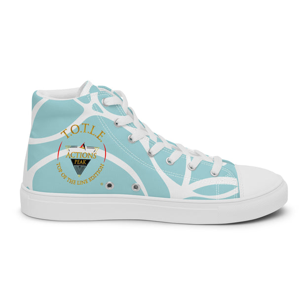 TOP OF THE LINE EDITION 2024 PREMIUM UNISEX HIGH TOP CANVAS SHOES