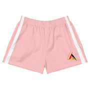 ACTIONS PEAK WOMEN'S ATHLETIC PINK SHORTS