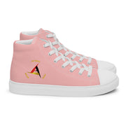 PINK UNISEX HIGH TOP CANVAS