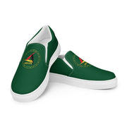 DRIVEN GREEN UNISEX SLIP-ON CANVAS SHOES