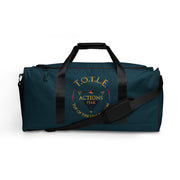 TOP OF THE LINE EDITION BLUE WHALE BIG DUFFEL BAG