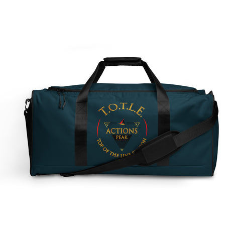 TOP OF THE LINE EDITION BLUE WHALE BIG DUFFEL BAG