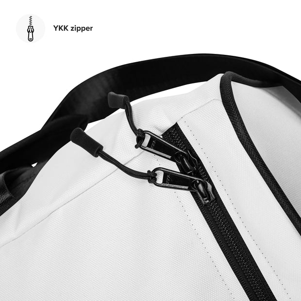 TOP OF THE LINE EDITION WHITE BIG DUFFEL BAG