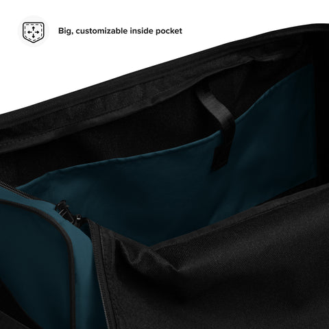 TOP OF THE LINE EDITION BLUE WHALE BIG DUFFEL BAG