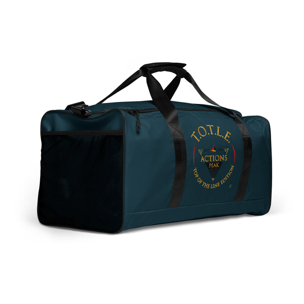 TOP OF THE LINE EDITION BLUE WHALE BIG DUFFEL BAG