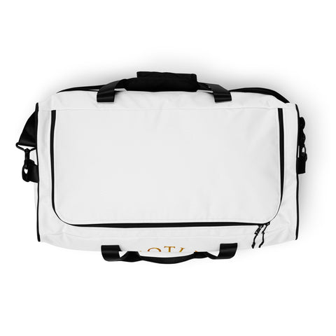 TOP OF THE LINE EDITION WHITE BIG DUFFEL BAG