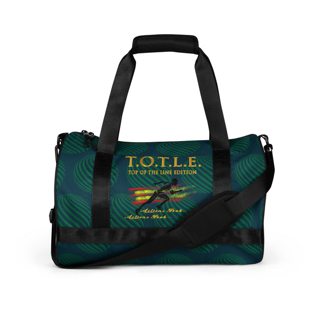 TOP OF THE LINE EDITION RUNNER BLUE WHALE DUFFEL BAG