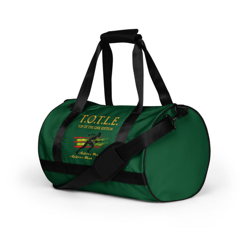 TOP OF THE LINE EDITION RUNNER GREEN DUFFEL BAG