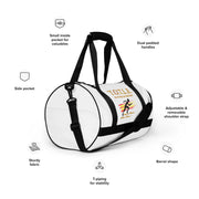 TOP OF THE LINE EDITION RUNNER WHITE DUFFEL BAG