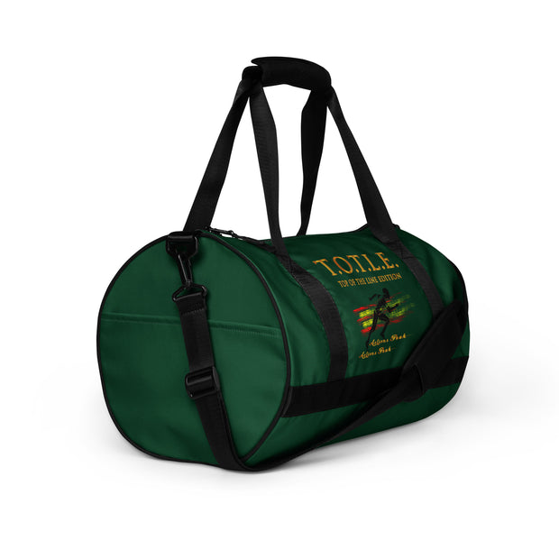 TOP OF THE LINE EDITION RUNNER GREEN DUFFEL BAG