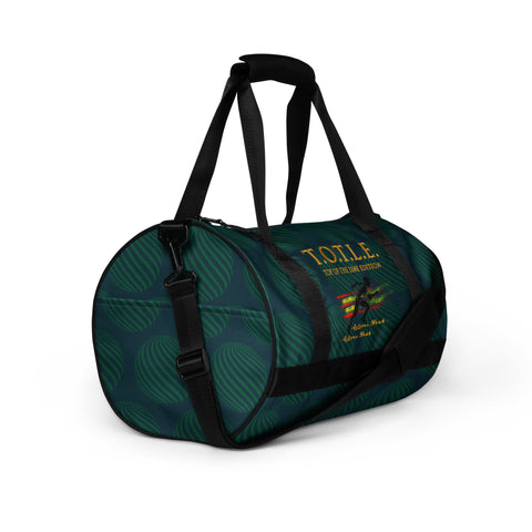 TOP OF THE LINE EDITION RUNNER BLUE WHALE DUFFEL BAG