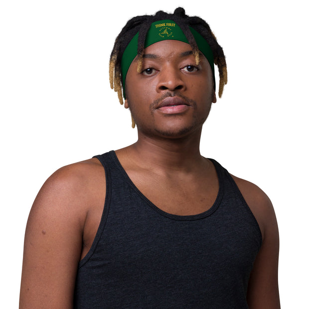 THINK F1RST 2025 GREEN UNISEX HEADBAND