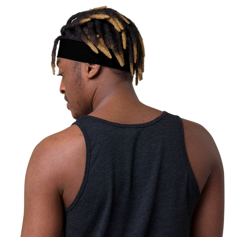 THINK F1RST BLACK UNISEX HEADBAND