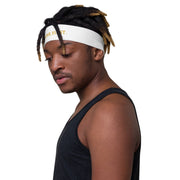 THINK F1RST WHITE UNISEX HEADBAND