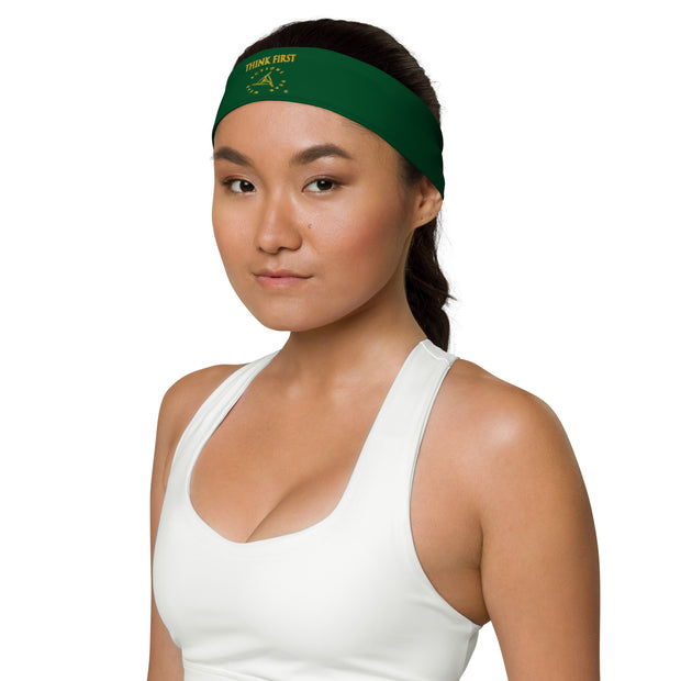 THINK F1RST 2025 GREEN UNISEX HEADBAND