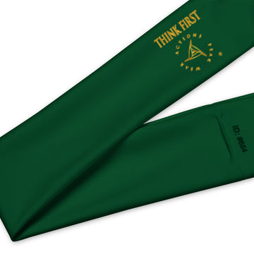 THINK F1RST GREEN UNISEX HEADBAND