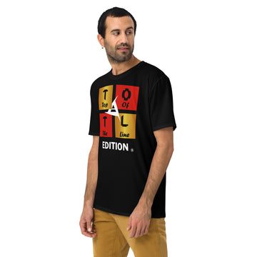 TOP OF THE LINE MEN'S BLACK T-SHIRT