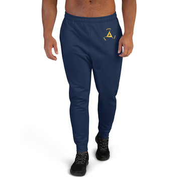 WEAR ACTIONS PEAK MEN'S PREMIUM PERFORMANCE NAVY JOGGER PANTS