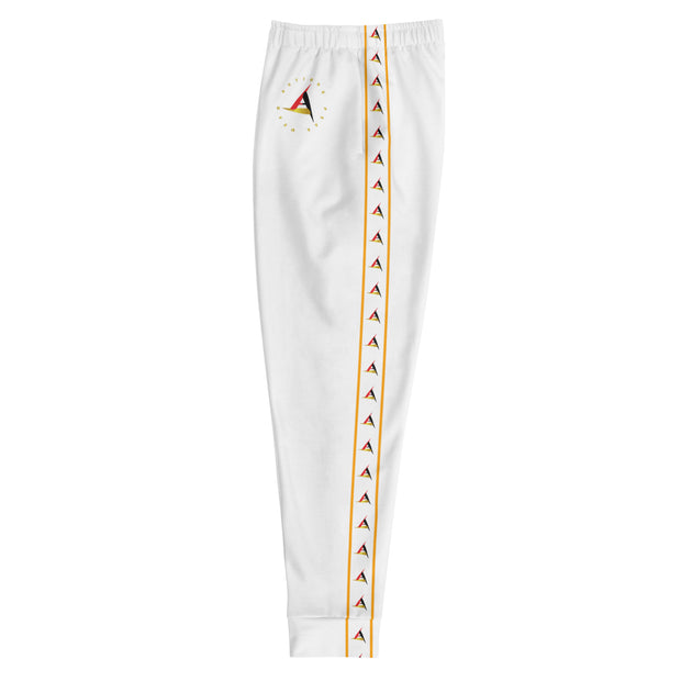 MEN'S PREMIUM WHITE JOGGER