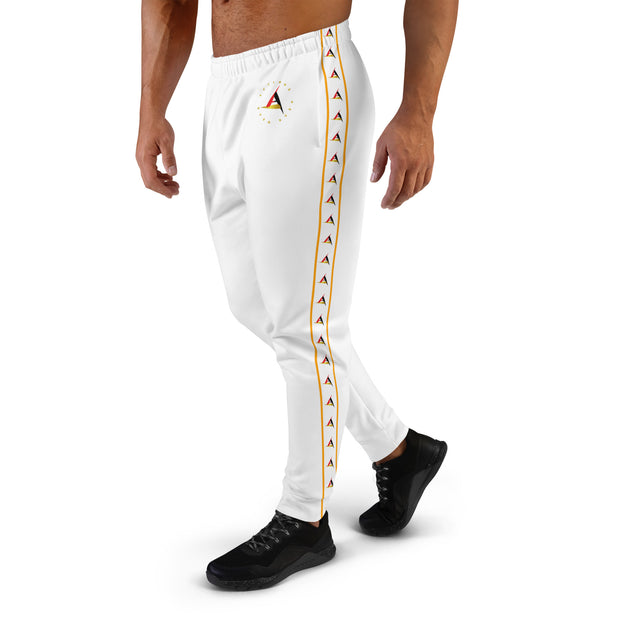 MEN'S PREMIUM WHITE JOGGER