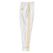 MEN'S PREMIUM GOLD ON WHITE JOGGER