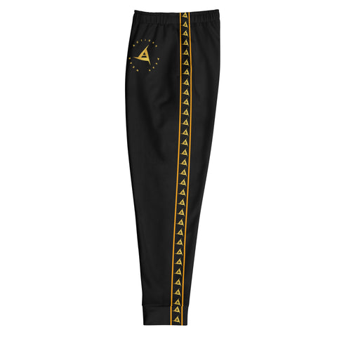 MEN'S PREMIUM GOLD ON BLACK JOGGER