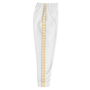 MEN'S PREMIUM GOLD ON WHITE JOGGER