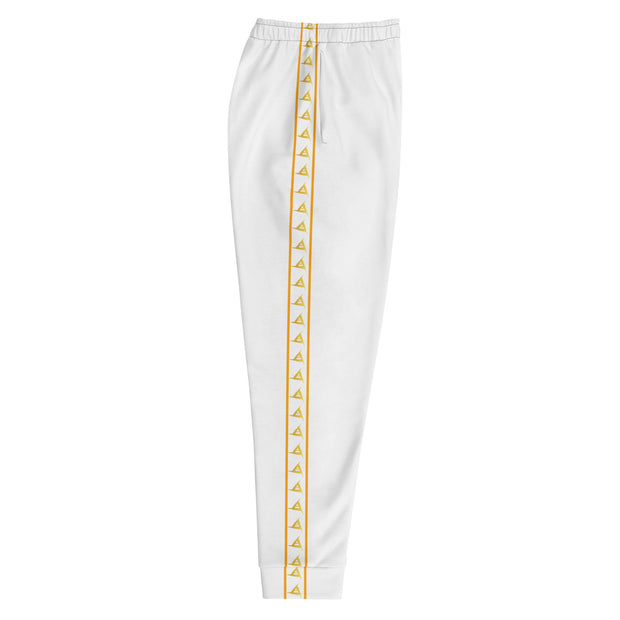 MEN'S PREMIUM GOLD ON WHITE JOGGER