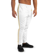 MEN'S PREMIUM GOLD ON WHITE JOGGER