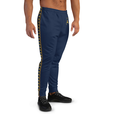 MEN'S PREMIUM GOLD ON NAVY JOGGER