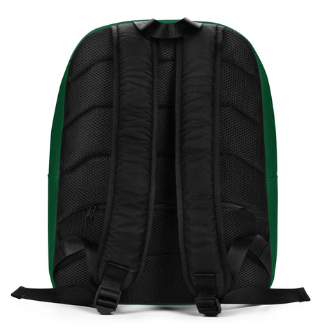 THINK F1RST GREEN MINIMALIST BACKPACK