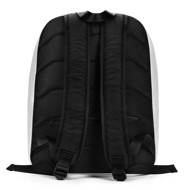 THINK F1RST WHITE MINIMALIST BACKPACK
