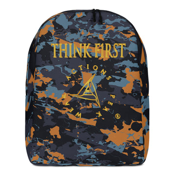 THINK F1RST PREMIUM MINIMALIST BACKPACK