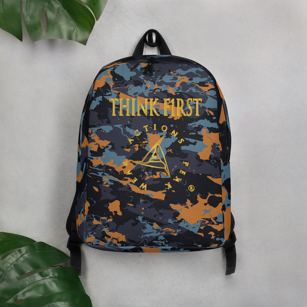 THINK F1RST 2025 PREMIUM MINIMALIST BACKPACK