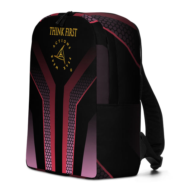THINK F1RST 2025 GEOMETRIC MINIMALIST BACKPACK
