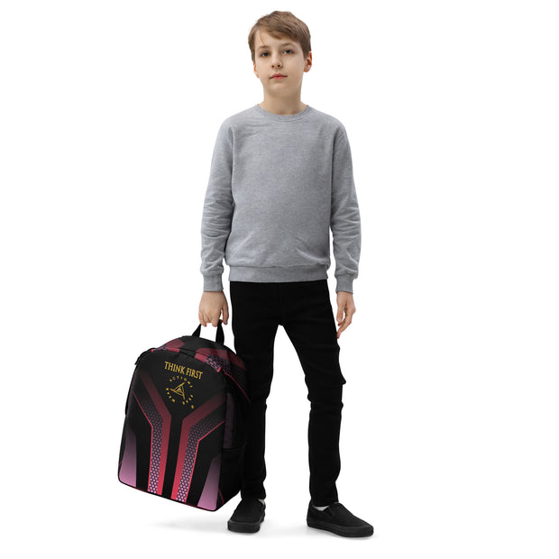THINK F1RST 2025 GEOMETRIC MINIMALIST BACKPACK