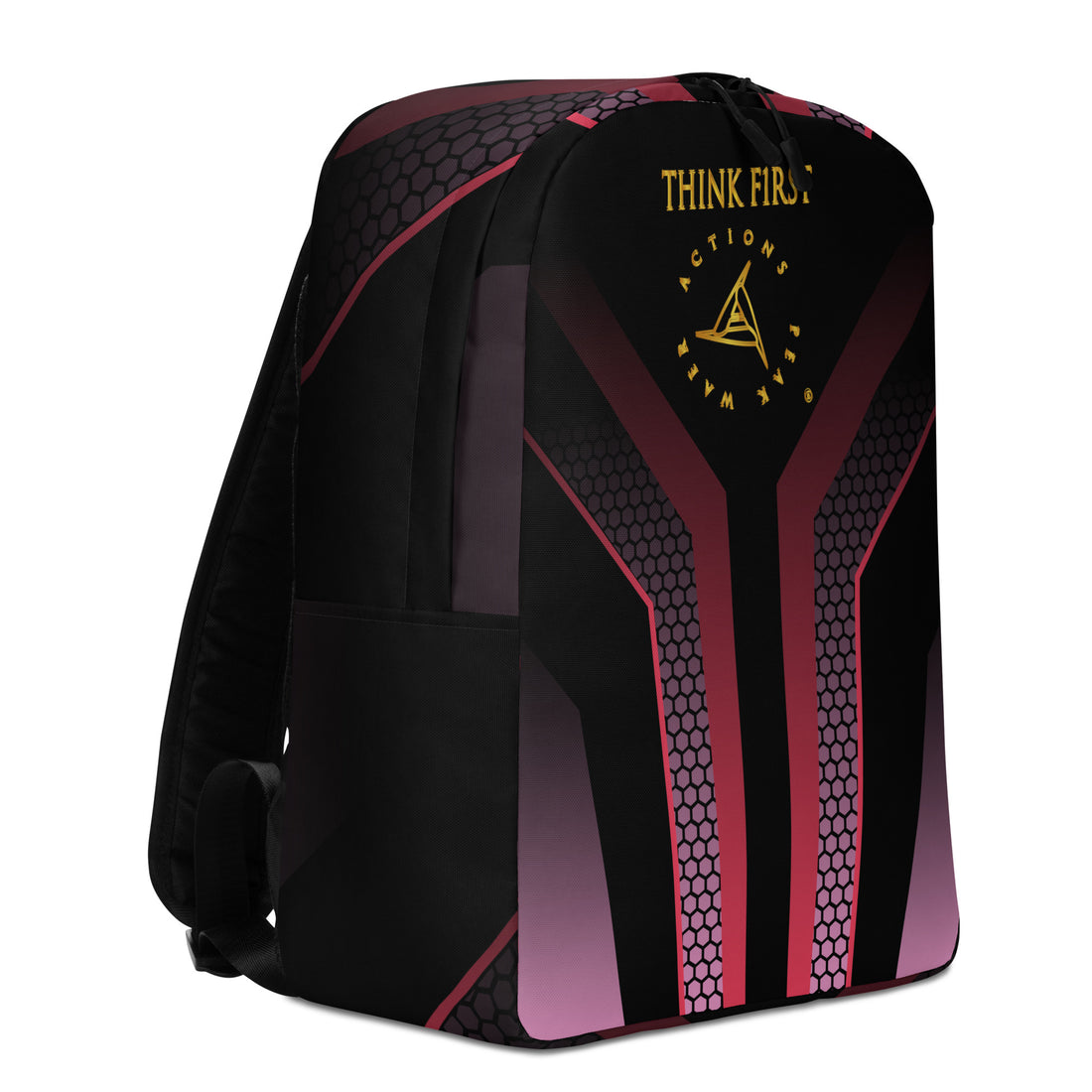 THINK F1RST GEOMETRIC MINIMALIST BACKPACK