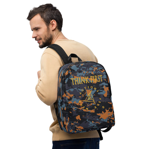 THINK F1RST 2025 PREMIUM MINIMALIST BACKPACK