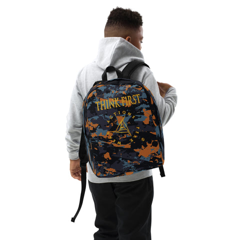 THINK F1RST 2025 PREMIUM MINIMALIST BACKPACK