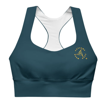 WEAR ACTIONS PEAK BLUE WHALE SPORTS BRA