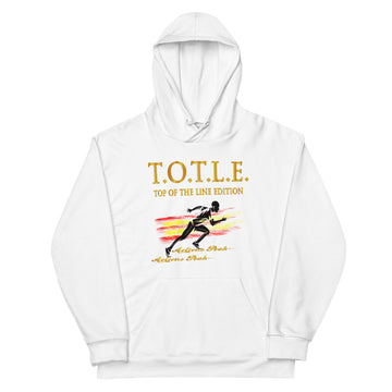 TOP OF THE LINE EDITION UNISEX WHITE HOODIE