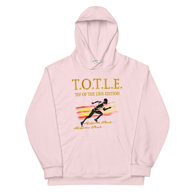 TOP OF THE LINE EDITION UNISEX PALE PINK HOODIE