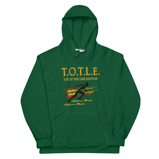 TOP OF THE LINE EDITION UNISEX GREEN HOODIE