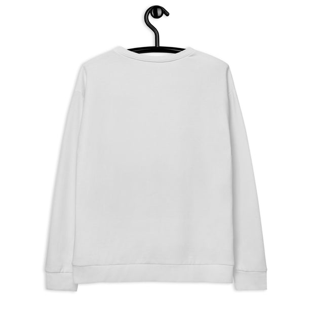 TOP OF THE LINE EDITION UNISEX WHITE SWEATSHIRT