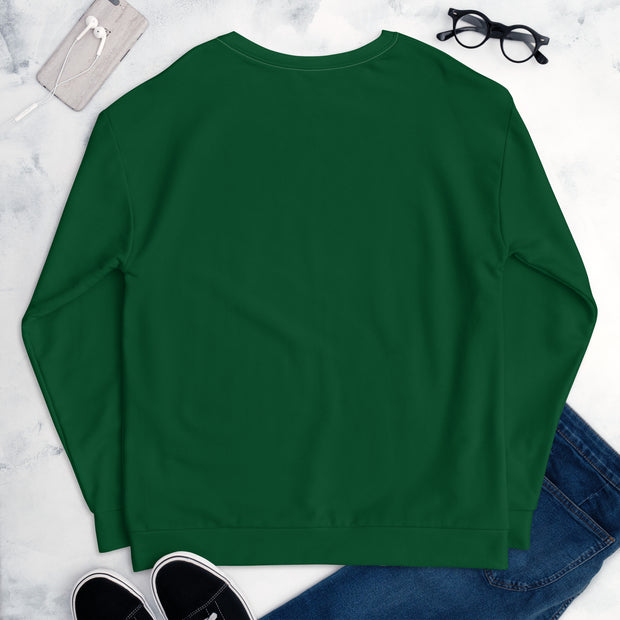 TOP OF THE LINE EDITION UNISEX GREEN SWEATSHIRT