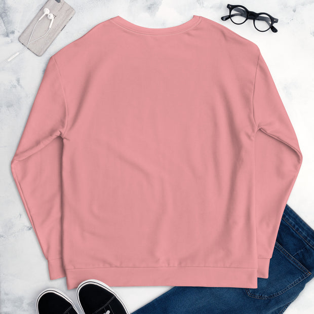 TOP OF THE LINE EDITION UNISEX PINK SWEATSHIRT